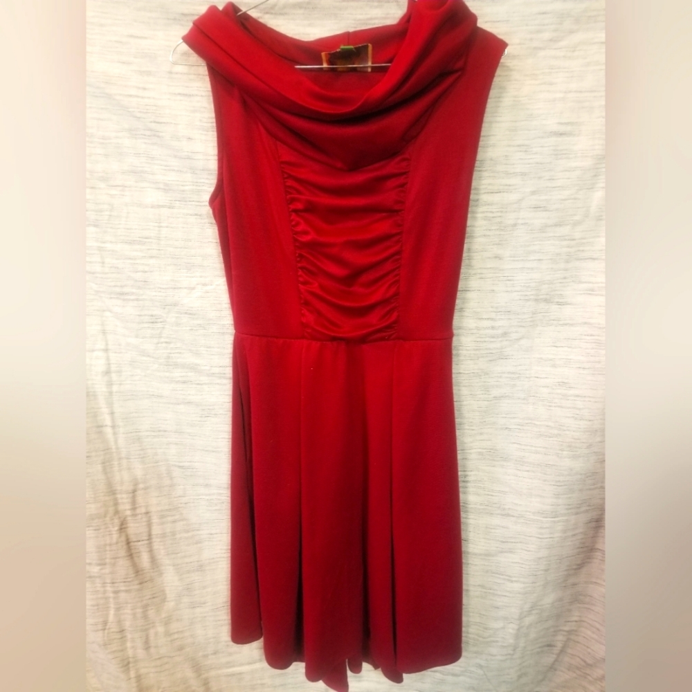 Fervour medium red dress